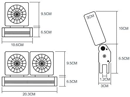 Aquarium Chillers Aquarium Fan Fish Tank Cooling Fan Marine 2 Fan
