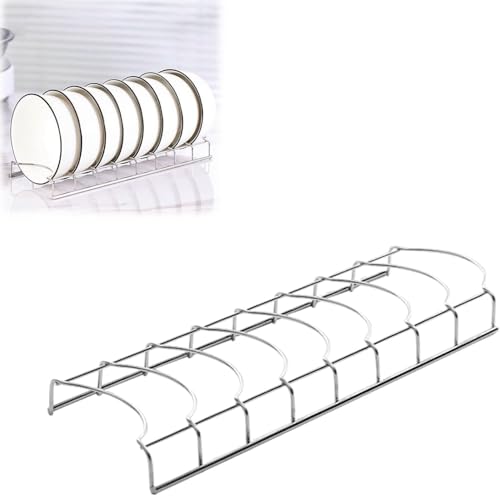 8-Tier Pot Lid Organizer for Cabinet, Stainless Steel Lid Rack Holder, Vertical Pot Lids Organizer for Bakeware Cutting Boards Pans Trays, Kitchen Pantry Cabinet Storage Rack - size: 1PC-Bowl Rack
