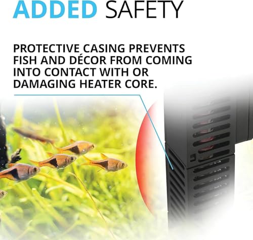 Fluval E200 Advanced Electronic Heater, 100-Watt Heater for Aquariums up to 65 Gal., A773,Black - style: E200