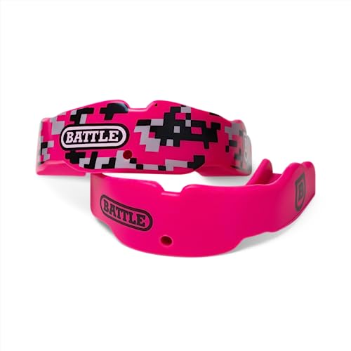 Battle Sports 2-Pack Mouthguard - Maximum Protection and Breathability, Strapless Braces-Friendly - Adult & Youth - Pack of 2