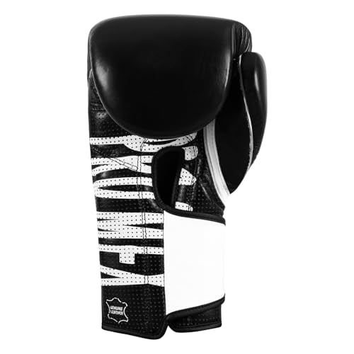 Title Boxing Pro Mex Professional Edge Training Boxing Gloves - color: Black, size: 18 oz