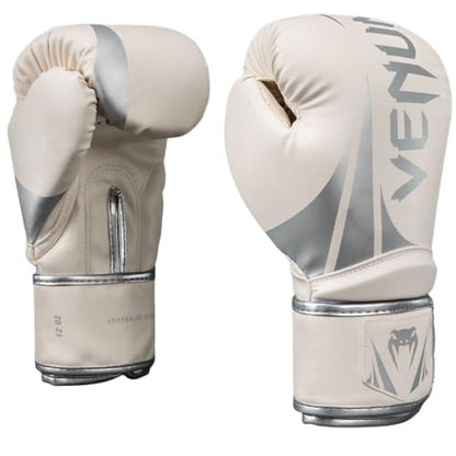 Venum Challenger Boxing Gloves - color: White/Silver, size: 14-Ounce, style: Challenger 2.5