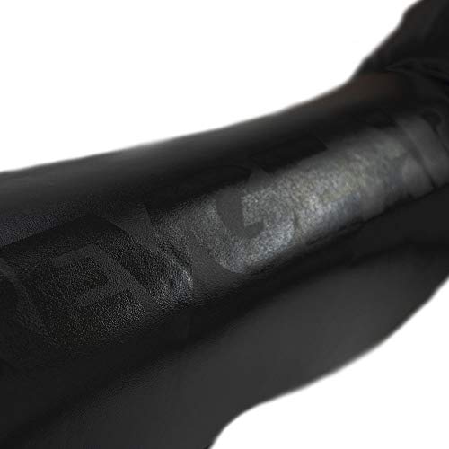 Revgear Pinnacle Shin Guard, Durable/Lightweight for Any Level Martial Arts - color: Black/Black, size: X-Large
