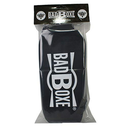 Twister Muay Thai Boxing Kickboxing Karate Shin Guard Taekwondo MMA | Elastic Cotton Cloth Shin & Instep Padded Guards | Shin in Steps Shin Guards Pair - color: BLACK/WHITE, size: Small-Medium