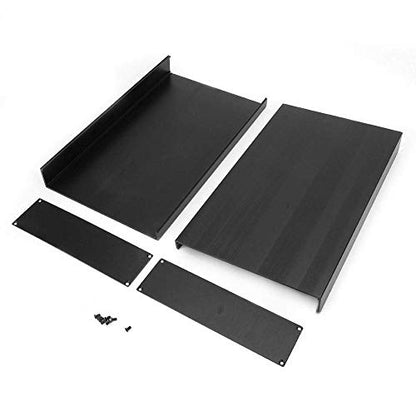 Aluminum Enclosure Case, DIY Project Box for Electronic, DIY Electronic Enclosure Box, 50 x 178 x 300mm/2 x 7 x 11.8 inch