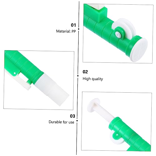 Veemoon Scientific Pipette Pump Plastic Laboratory Pipette Pump 10ml Dispenser