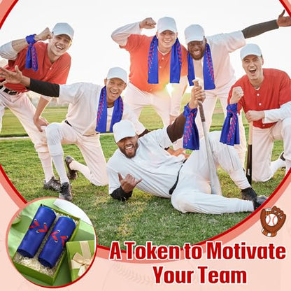 12 Pcs Cooling Towels Sweat Rag Baseball Game Essentials - color: Blue, size: Baseball