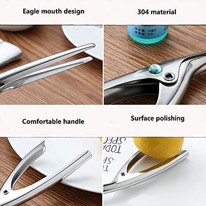 Shrimp Deveiner Tool with Ergonomic Handle - 2-in-1 Prawn Cleaner & Seafood Peeler Knife for Kitchen, Restaurants, BBQ - Dishwasher Safe Shellfish Cleaning Tool