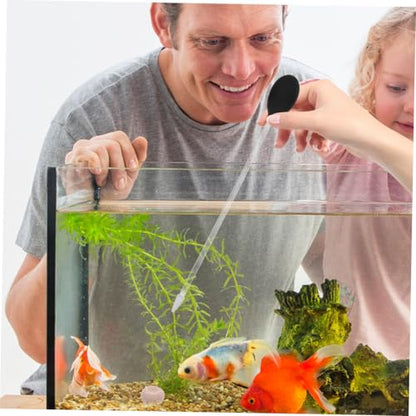 POPETPOP Fish Tank Water Changer Coral Feeder Tool Aquarium Pipette for Easy Cleaning Feeding Lightweight Design Safe for Fish Shrimp
