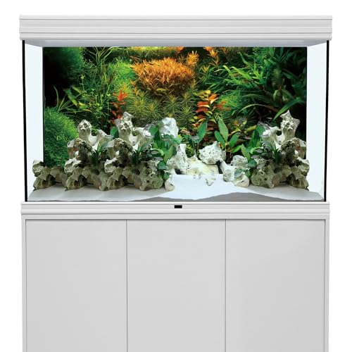 AWERT 36x24 inches Aquarium Background Seagrass Aquarium Background Aquatic Plant River Bed & Lake Fish Tank Background Vinyl Background - size: 36x24in/90x60cm