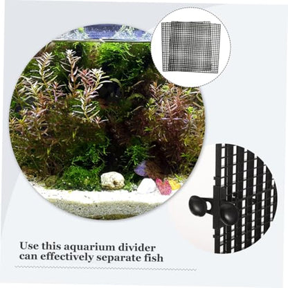 Happyyami 1set Fish Tank Cover Isolation Plates Aquarium Dividers Cups for Easy Installation Fish Separators for Enhanced Habitat Panels Each