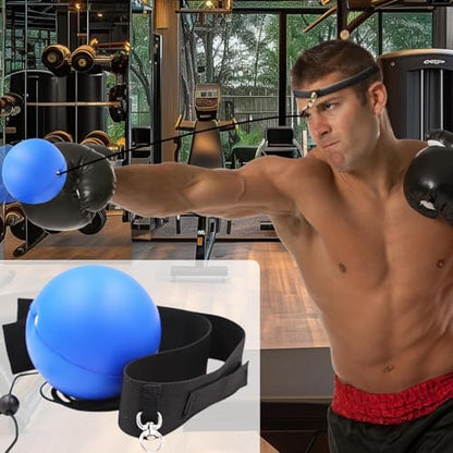 Reflex Ball Boxing Adult Interactive Boxball Integration Set