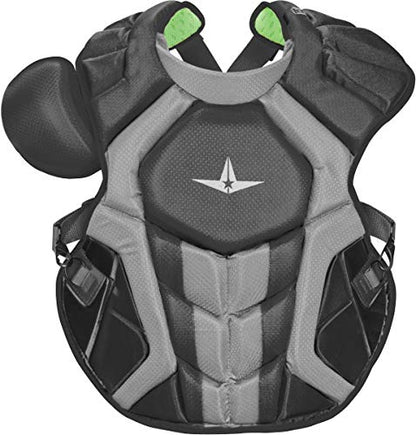 All-Star S7 AXIS Pro Chest Protector - SEI & NOCSAE Certified - color: BK