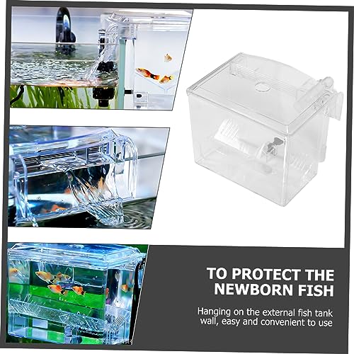 BESPORTBLE 1Pc Aquarium Breeding Box Hanging Fish Isolation Incubator for Breeding Lightweight Design for Fish Shrimp and Turtles