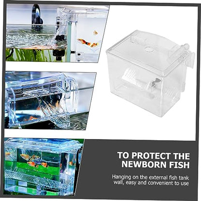 BESPORTBLE 1Pc Aquarium Breeding Box Hanging Fish Isolation Incubator for Breeding Lightweight Design for Fish Shrimp and Turtles