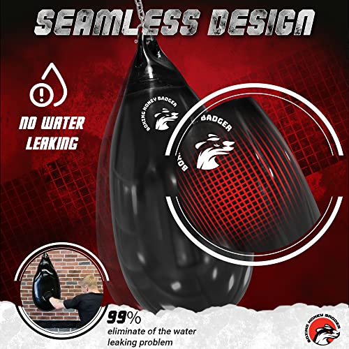 2nd Generation Seamless Anti-Leak 110lb Water Punching Heavy Bag for Adults Heavy Duty Boxing Water Bag