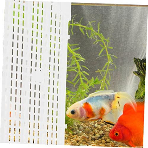 4pcs Aquarium Divider Cups Isolation Board for Fish Tank Cuttable to Fit for Breeding Juvenile Fish and Creating Separate Compartments