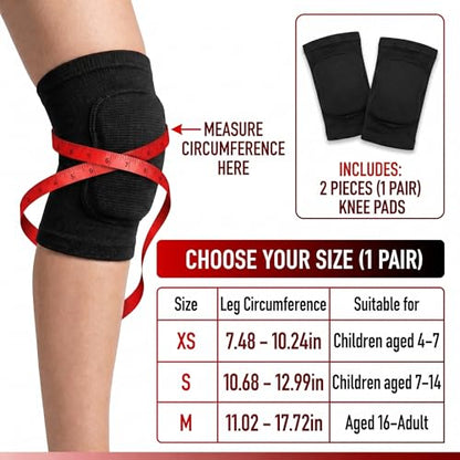 Volleyball Knee Pads for Women Men Youth Kids, Knee Brace for Basketball Soccer Football Dance Yoga Tennis Running Cycling Workout Climbing (Medium) - size: Medium