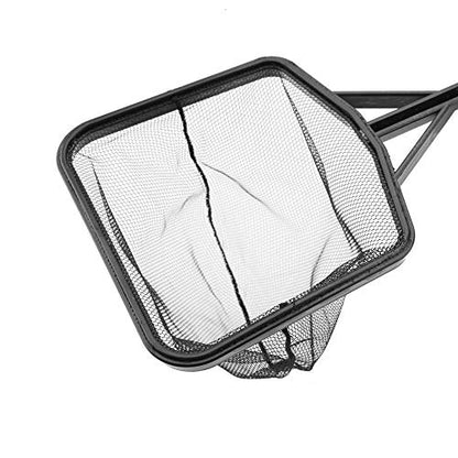 Aquarium Fish Net, Lightweight Nylon Aquarium Shrimp Net Fish Fishing Net Fish Net Mesh Fish Catching Mesh Tool with Plastic Handle