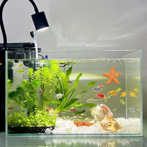 Polyresin Artificial Mini Starfish Decoration 1.7"x1.8" for Fish Tank Aquarium Landscape Decoration-2 pcs(Orange)