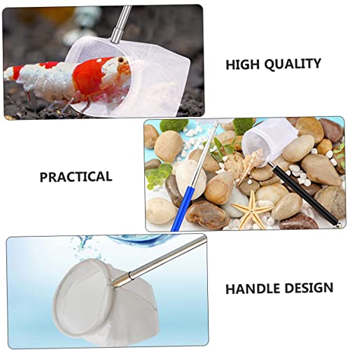Happyyami 2pcs Fishing Net Mesh for Aquarium and Outdoor Use for Catching Shrimp and Fish