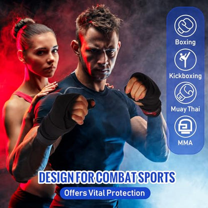 Jerify 15 Pairs Boxing Wraps Bulk for Hand 180‘' - color: Multicolor