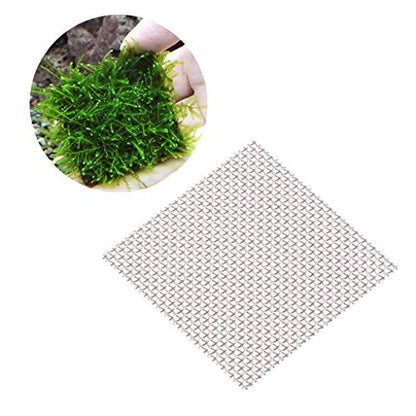 Decorative Aquatic Moss Wall Stainless Steel Mesh Sheets Mesh Pieces Best Accessories for Aquarium Wire Mesh