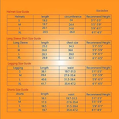 Body Safe Guard Padded Compression Shirts, Long Sleeve Shoulder Rib Chest Protector Suit for Football - size: Large
