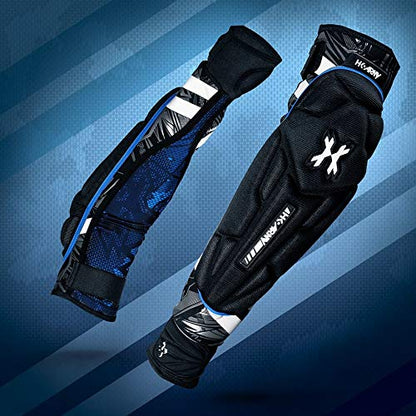 HK Army Crash Arm Pads - color: Black, size: X-Large