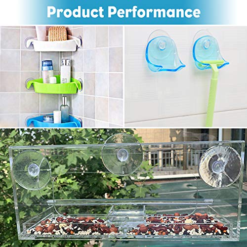 Pawfly 10 Pack Suction Cups 1.2 Inch, PVC Plastic Sucker Without Hooks for Home Kitchen Bathroom Organization Christmas Decoration Window - style: 1.2 in 10pcs