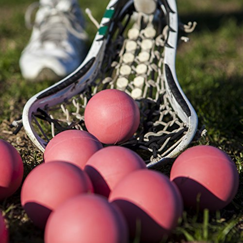 Champion Sports Practice Sponge Lacrosse Balls: Soft Touch for Professional, College & Grade School Indoor Training & Practice - style: Pink (12-Pack) -Indoor Practice Lacrosse Balls