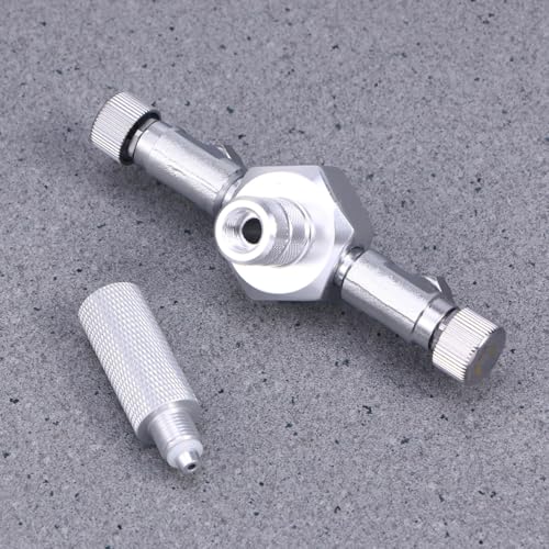 GANAZONO Splitter Connector for Aquarium Metal Inline Tubing Valve for Fish Tank Durable and Sturdy Valve for Standard Aquarium Tubing for Mending Extending