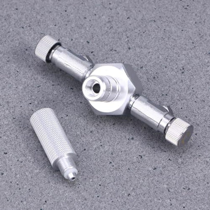 GANAZONO Splitter Connector for Aquarium Metal Inline Tubing Valve for Fish Tank Durable and Sturdy Valve for Standard Aquarium Tubing for Mending Extending