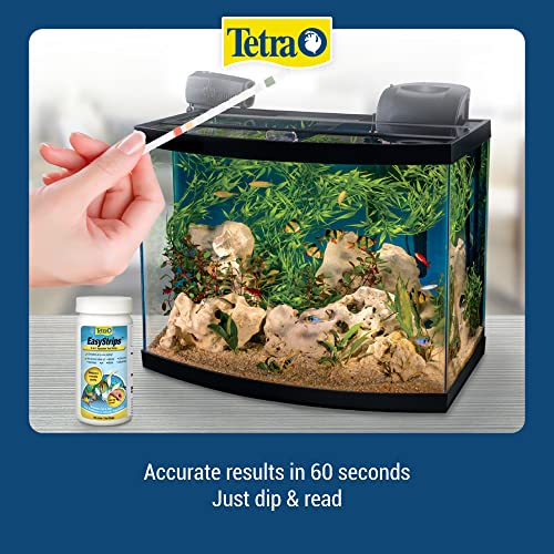 Tetra EasyStrips 6-In-1 aquarium Test Strips, Water Testing (19542) - size: 25-Strip