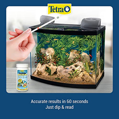 Tetra EasyStrips 6-In-1 aquarium Test Strips, Water Testing (19542) - size: 25-Strip