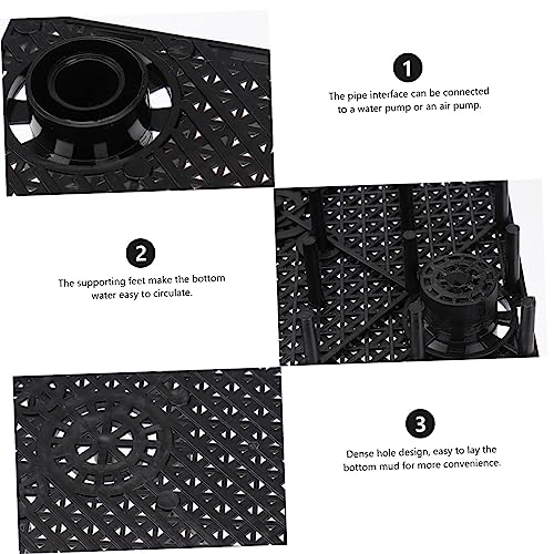 Toddmomy 5pcs Aquarium Isolation Board Supporting Feet for Enhanced Water Permeability for Breeding Betta and Other Fish Easy to Install Divider for Fish Tanks