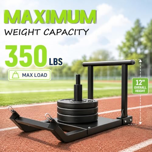 GanFindX Weight Sled, Workout Sled for Athletic Fitness Strength Training
