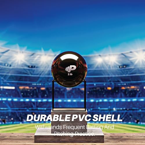 Premier Pitching Plyo Training Ball for Baseball and Softball | PVC shell plyo ball for warmups, arm care, command work, and throwing mechanics - size: 2lb