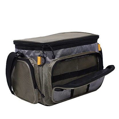 Fishing Tackle Bags Soft Side Fishing Tackle Box Storage Bag for Saltwater or Freshwater
