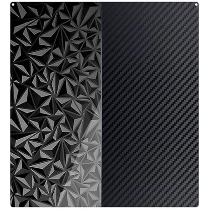 Upgraded Tina2S Build Plate 110x120mm Flexible Spring Steel PET PEO Sheet Printing Platform Heated Bed Replacement for Entina 3D Printer - size: 110x120mm, style: Black PEO+PET