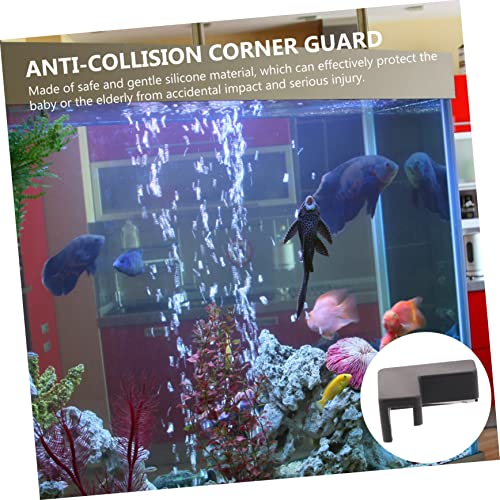 6pcs Soft Corner Guards for Fish Tank Edges -Collision Protectors for Pet Carriers Furniture Safety Right Angle Design Comfortable Touch
