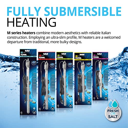 Fluval M 150-Watt Submersible Aquarium Heater – Reliable, Compact Heating with Mirror Technology for Fresh & Saltwater Tanks Up to 45 Gallons