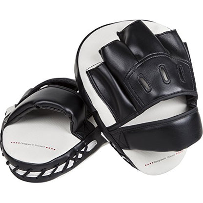 Venum Light Focus Mitts - color: Black/White
