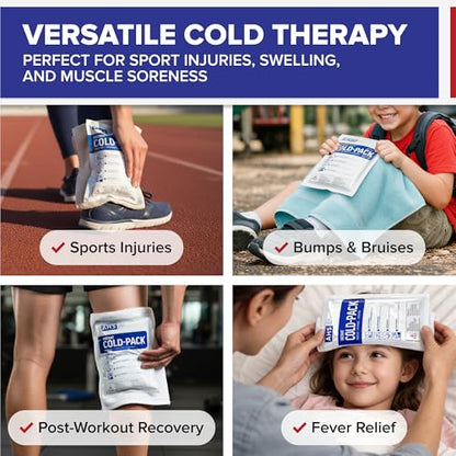 American Hospital Supply, Ice Pack 6'' x 9'', 1 Each - size: 6'' x 9''