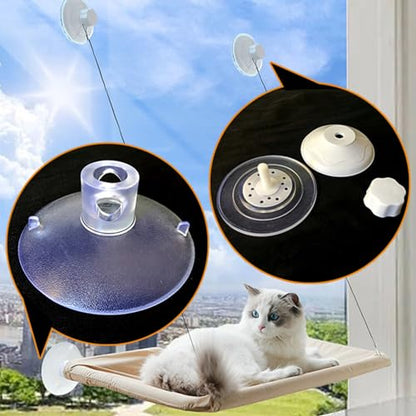 Suction Cups Replacement for Hammock Perches Small Pet Window Hanging Bed Comfortable Perches Hammock for Kitten Suction Cups - color: A