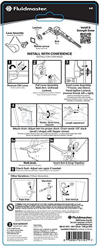 Perfect Fit Tank Lever - White