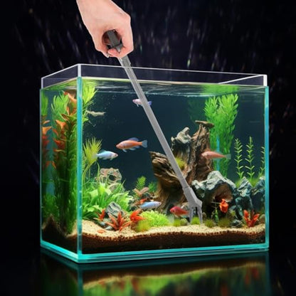 IMIKEYA Curved Tweezers for Aquatic Plants Ergonomic Plastic Tongs for Fish Tank Plant Maintenance Resistant Trimming Tool Aquariums