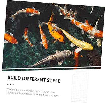 6Pcs Aquarium Divider Mesh Isolation Board Fish Tank Filtering Trays for Fish Breeding Separation Design