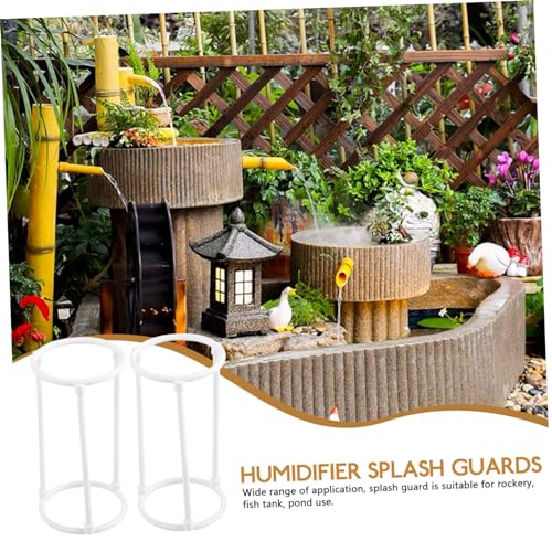 MERRYHAPY 8pcs Humidifier Splash Guard for Fish Tank Rockery Portable Splash Guards for Humidifier Design