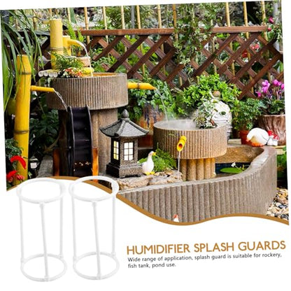MERRYHAPY 8pcs Humidifier Splash Guard for Fish Tank Rockery Portable Splash Guards for Humidifier Design